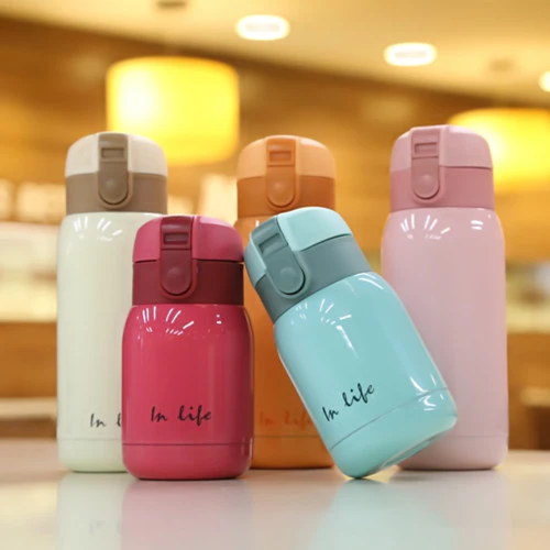 200ml/360ml Cute Candy Mini Thermos Cup Kids Cartoon Hot Water Bottle  Stainless Steel Thermal Coffee Mug Vacuum Flask Insulated - AliExpress