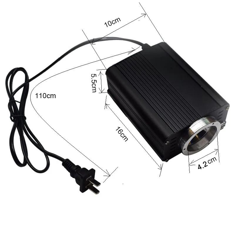 Description Picture 6 of item1X Super Brightness 30W RGB LED Fiber Optic Engine RF Control For All Fiber Optic Cable Ceiling Lighting