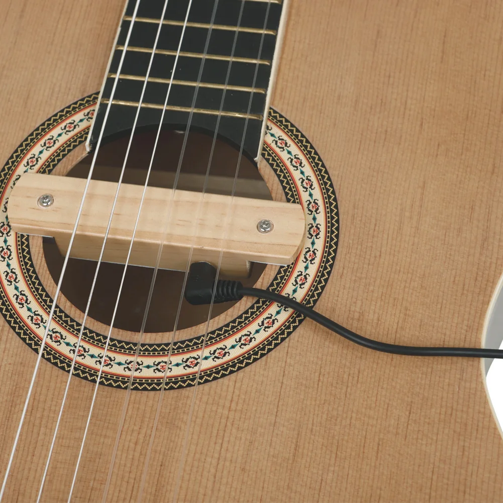 

Звукосниматель гитары звукосниматель акустической гитары с соединительной линией 3 метра для акустических гитар со стальными струнами