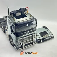 Scaleclub 1/14 Tamiya tractor truck magnetic high roof set Oka wiring 1