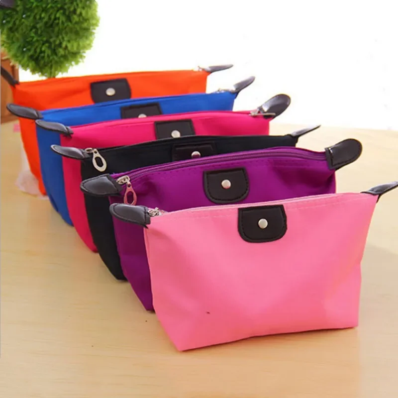 Women Travel Toiletry Make Up Cosmetic pouch bag Clutch Handbag Purses Case Cosmetic Bag for Cosmetics Makeup Bag Organizer 2