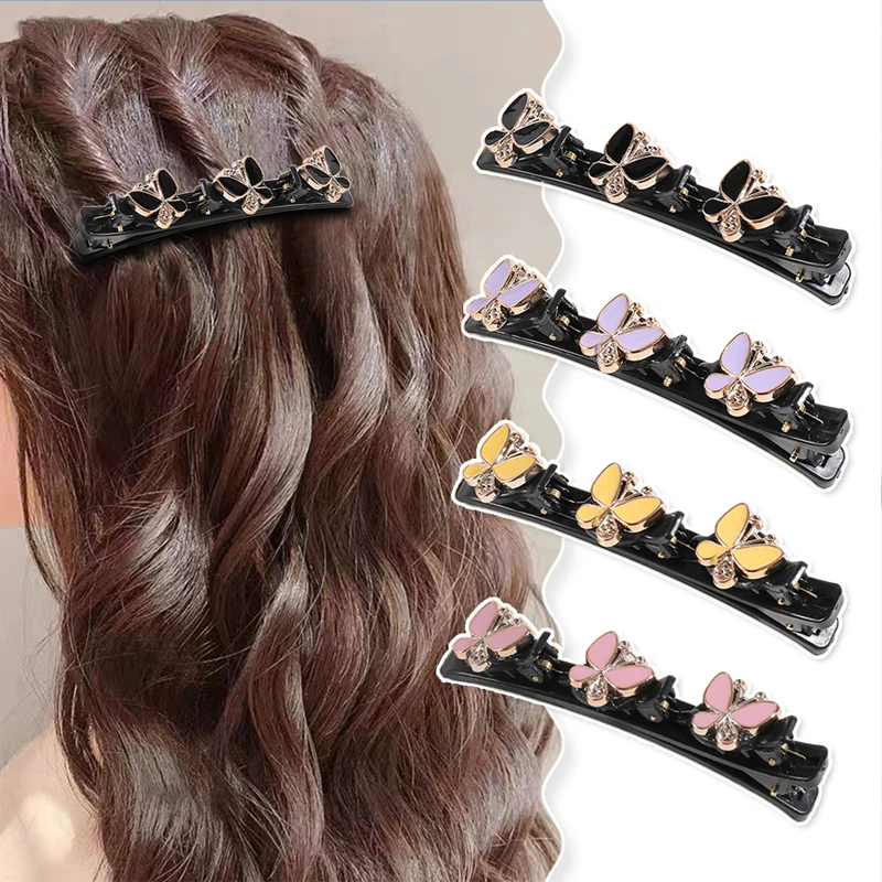 1Pc Candy Color Butterfly Fashion Korean Style Sweet Hair Decorate