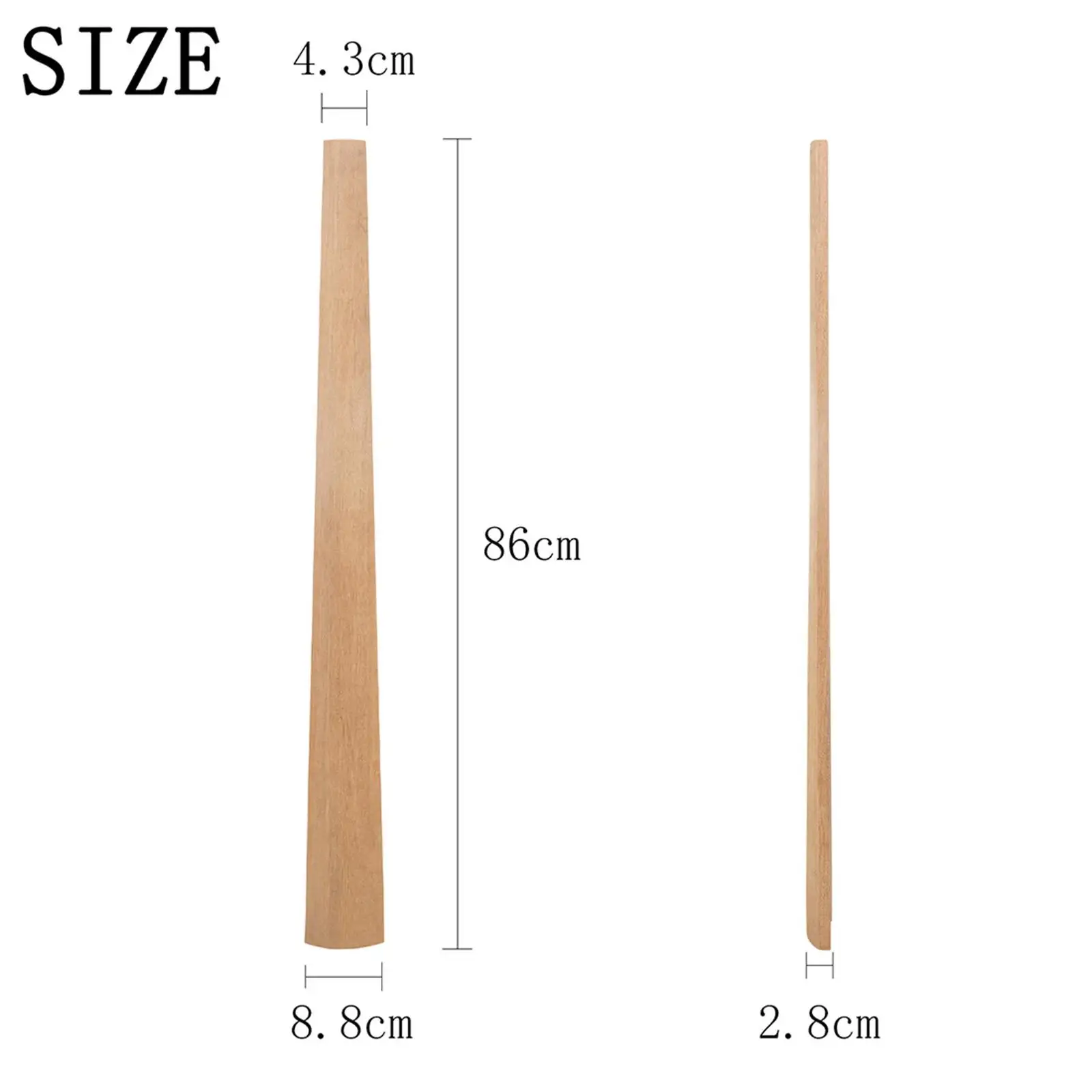 3/4 Bass Triangle Round Fingerboard Wood Bass Fretboard Repair Duurable Handmade Carved Instrument Parts for Professional DIY