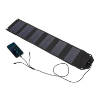 Panneau solaire pliant 60W/80W/100W, USB 5V, chargeur solaire Portable, batterie externe pour Camping en plein air, randonnée + câble 3