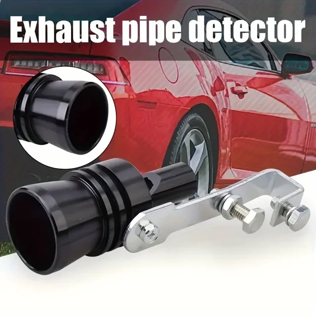 Car Turbo Sound Whistle Muffler Vehicle Refit Device Exhaust Pipe Turbo Sound Whistle Auto Accessories Universal Sound Simulator