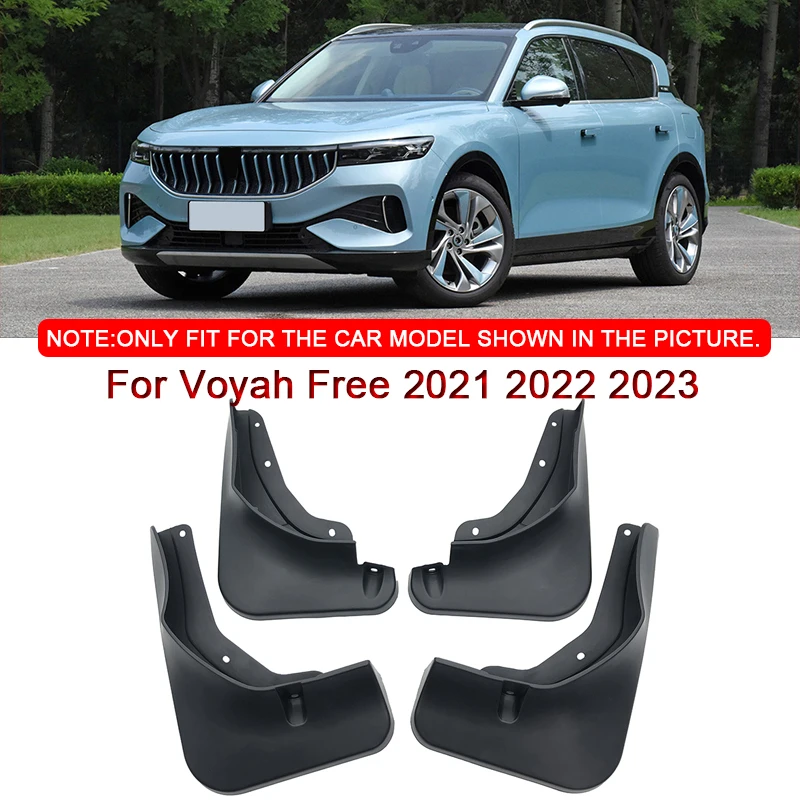 

For Voyah Free 2021 2022 2023 Car Styling ABS Car Mud Flaps Splash Guard Mudguards MudFlaps Front Rear Fender Auto Accessories