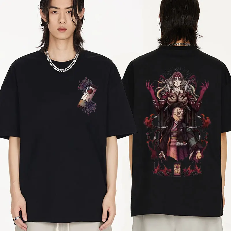 

Japanese Anime Attack on Titan T Shirt Men Women's Streetwear Hip Hop 100% Cotton Tee Shirts Oversized Short Sleeve T-shirt Male