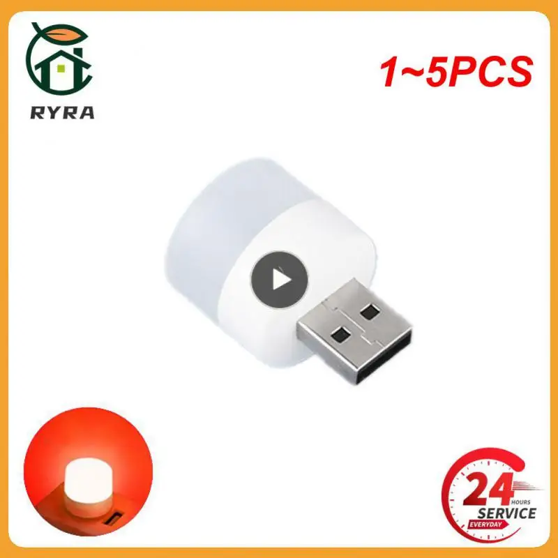 

Портативный USB-светильник для чтения, 5 В, 1-5 шт.