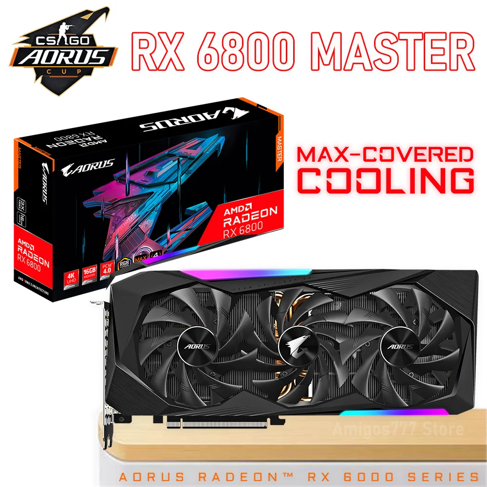 Gigabyte Amd Radeon Rx 6800 Xt Gaming Oc 16g  Rx 6700 Xt Equivalent - 5700  6800xt - Aliexpress