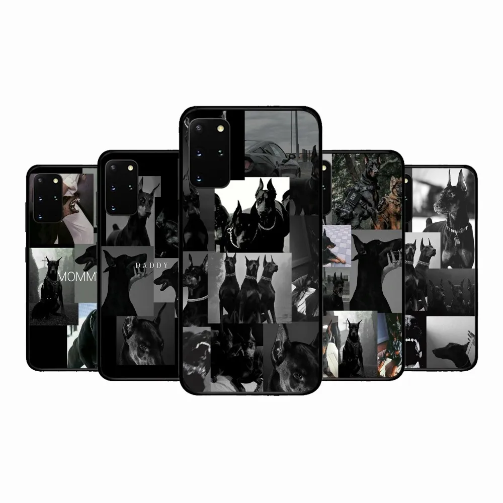 Custodia Per Telefono Cane Dachshund Doberman Animale Per Samsung S 9 10 20 21 22 23 30 23Plus Lite Ultra Fe S10Lite Fundas
