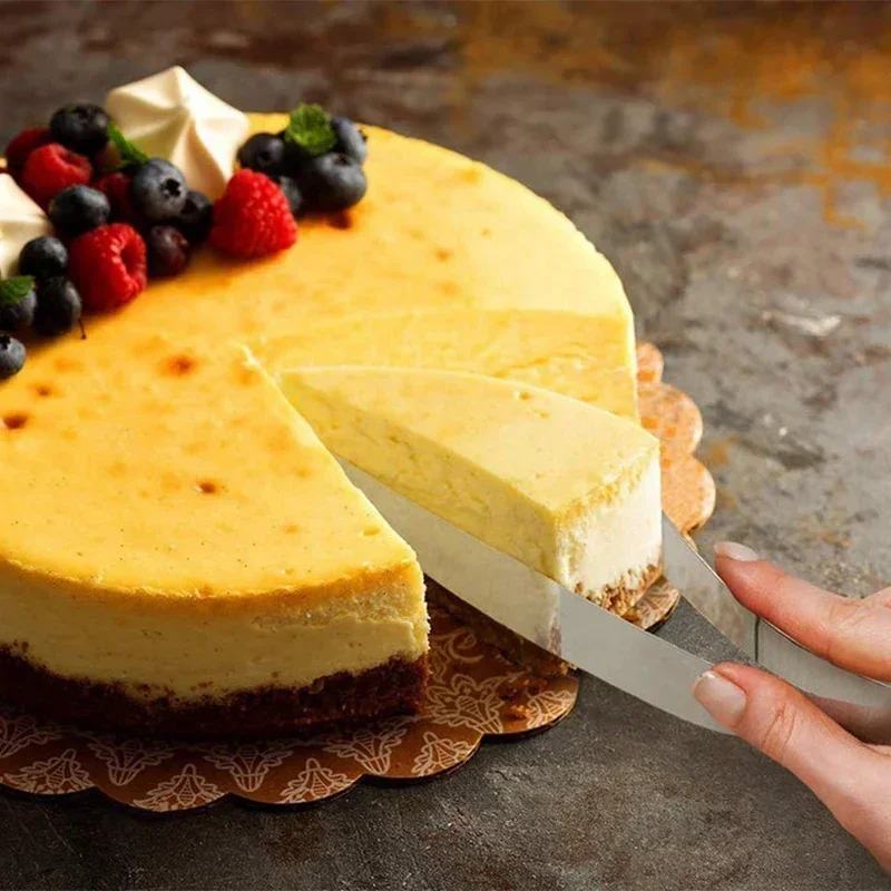 Cake Slicer Clip Birthday Cake Cutter Stainless Steel Pastries Pizza Divider Cake Cut Clip Accessories Home Party Kitchen Gadget