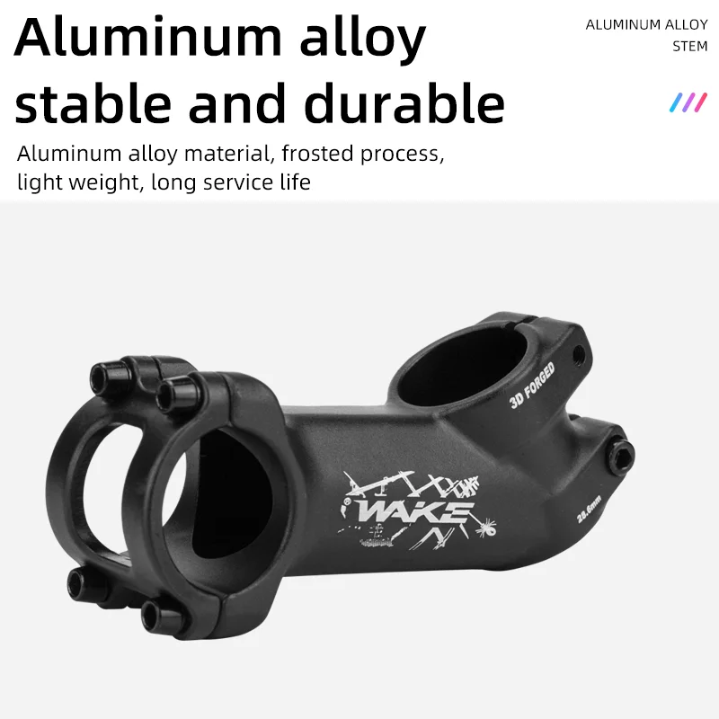 Potence Vélo Carbone 31,8 Mm - Longueur 80/90/100 Mm, Angle 10°, Pour VTT, Route, BMX