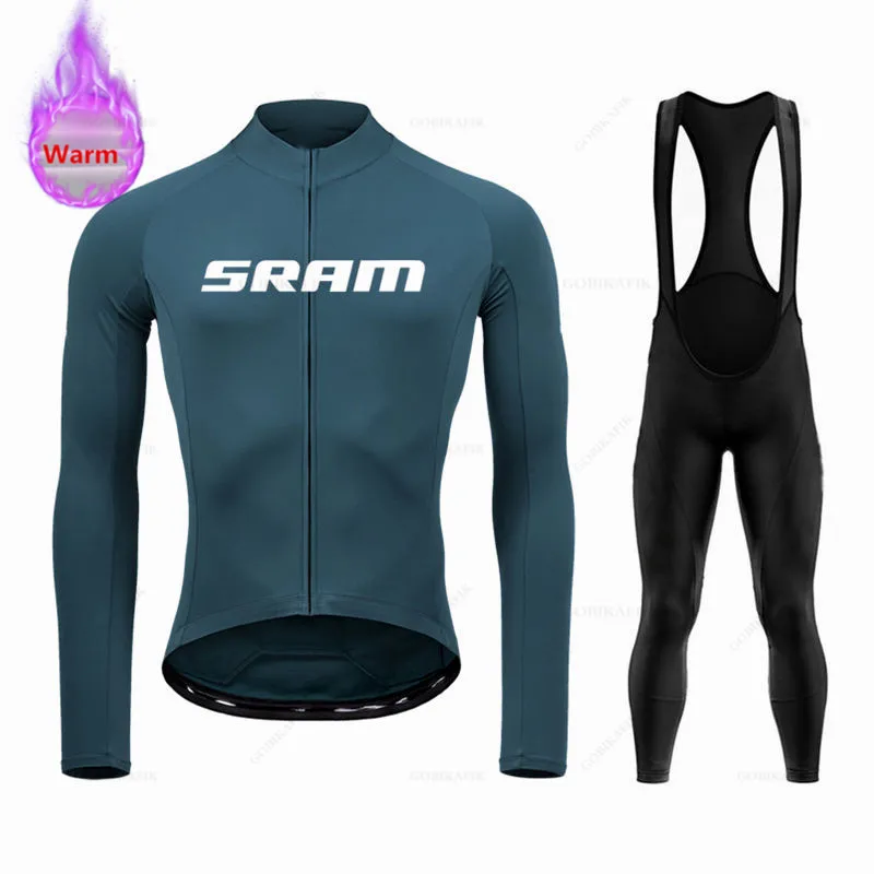 Sram Men Cycling Suit for Winter Outdoor Riding