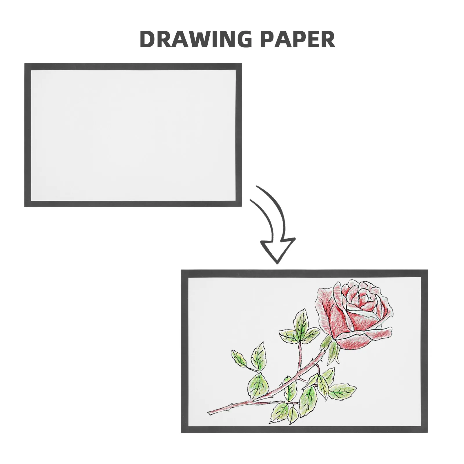 10 시트 프리미엄 카드 종이 재료 그림 그리기 DIY 수공예품 스크랩북 종이 예술 접이식 공예 용품 청소년