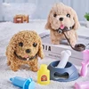 New Electronic Pet Dog Toy Walking Interactive Dog Plush Doll Toys Vibrating Automatic Moving Electric Puppy Gift For Baby Kids 2