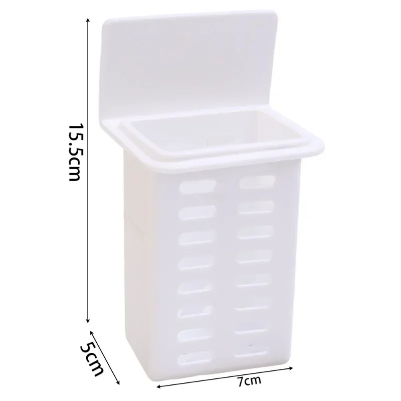 Wall-mounted Drain Storage Rack Multifunctional Kitchen Basket Chopstick Draining Holder Freestand Cutlery Tableware Organizers
