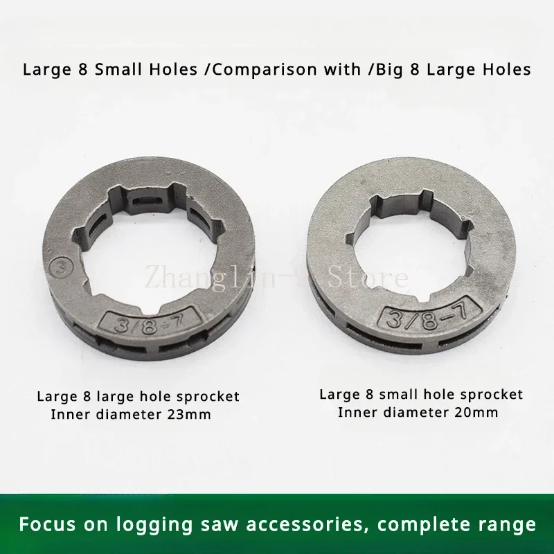 52/58/2500Chain Saw Passive Clutch Drum & Clutch & sprocket rim needle bearing Fit for Chinese chainsaw