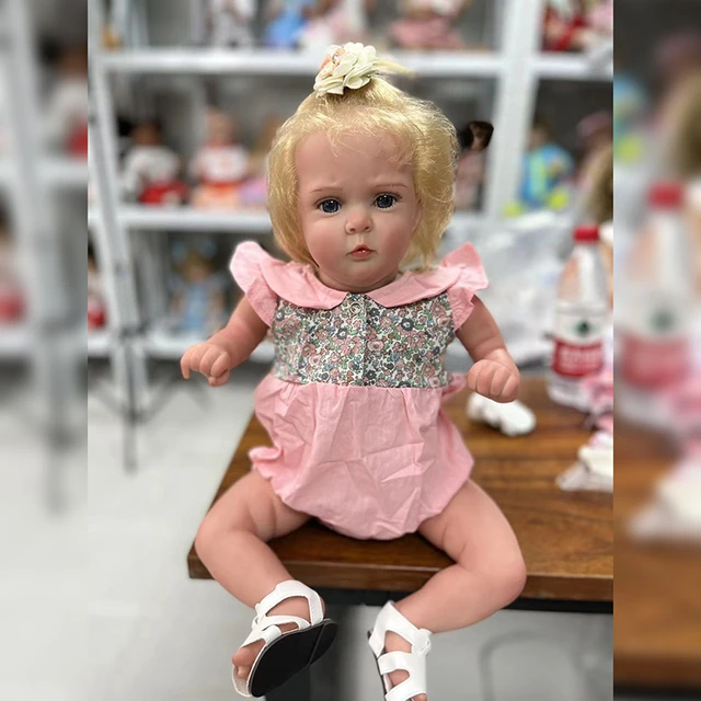 Reborn baby doll 20  silicone de corpo inteiro realista real toque macio recém  nascido bebe boneca com veias visíveis lifelike 3d pele - AliExpress