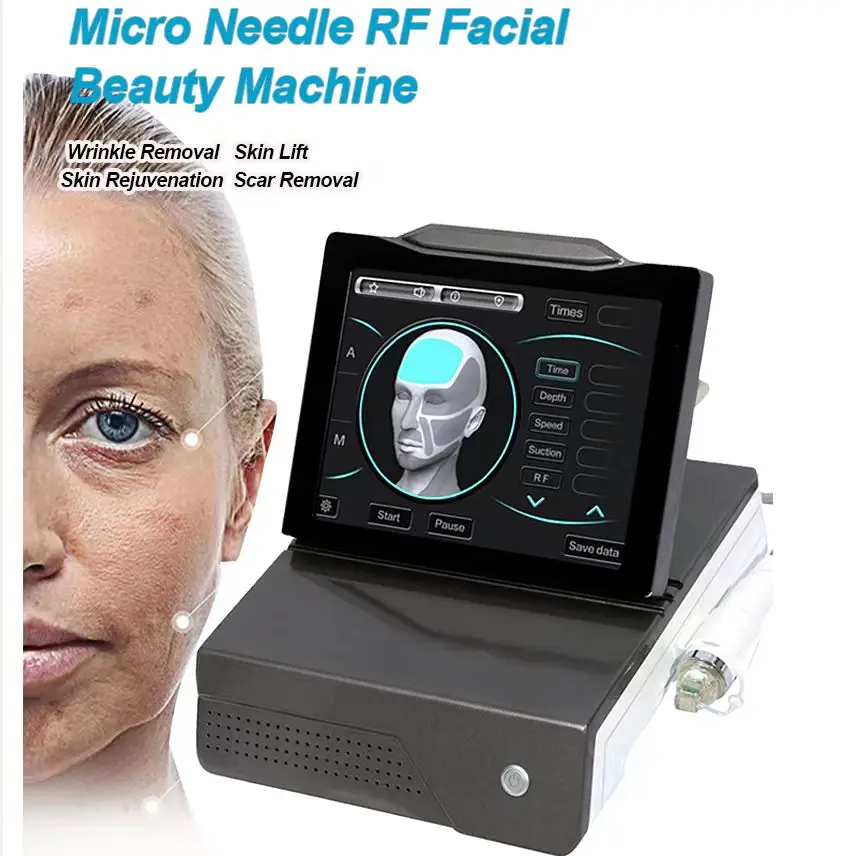

Top selling products 2024 Portable 4mhz Wrinkle Reduction fractional rf microneedle machine