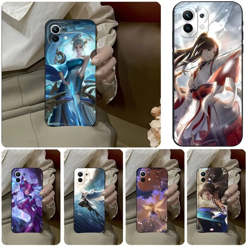 Чехол для телефона Honor Of Kings для Xiaomi POCOF3 X3 GT M3 M4Pro X4Pro Note 10Pro Redmi Note 11 11T 10 Pro Plus POCO X3