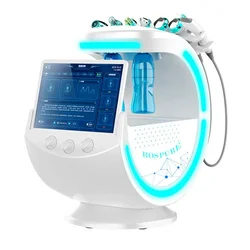 7 in1 H2O2 Hydro Dermabrasion Lifting Spa Facial Rejuvenation Microdermabrasion Machine Water Multipolar Beauty Machine