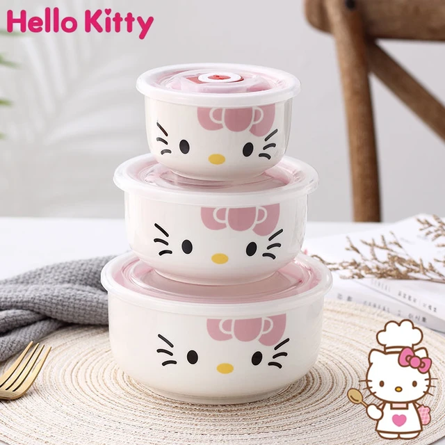 Quube -Doraemon Hello Kitty Knife Set 7 in 1 Ceramic Stainless