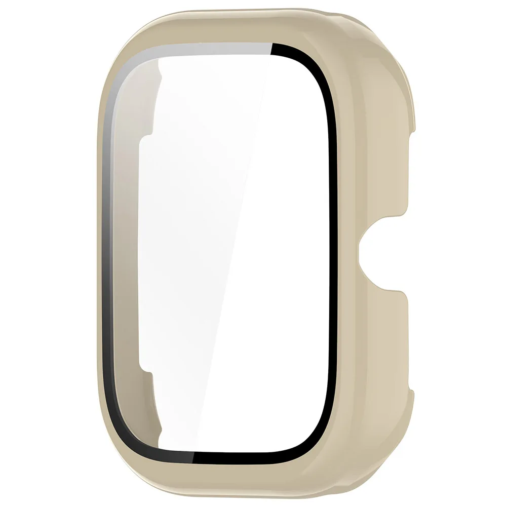 Enhanced Protective Tempered Glass Watch Case - Anti-Scratch Full Cover Bumper Shell