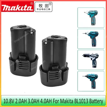 Makita 충전식 리튬 이온 배터리, BL1013 BL1014 BL 013 BL 1014 ltt203w 194550 - 6 194551-4 195332-9, 10.8V 2.0AH 3.0AH 4.0AH