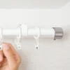 Drapery Rail End Caps Curtain Rods Decorative Dedicated Window Head Finials for 3