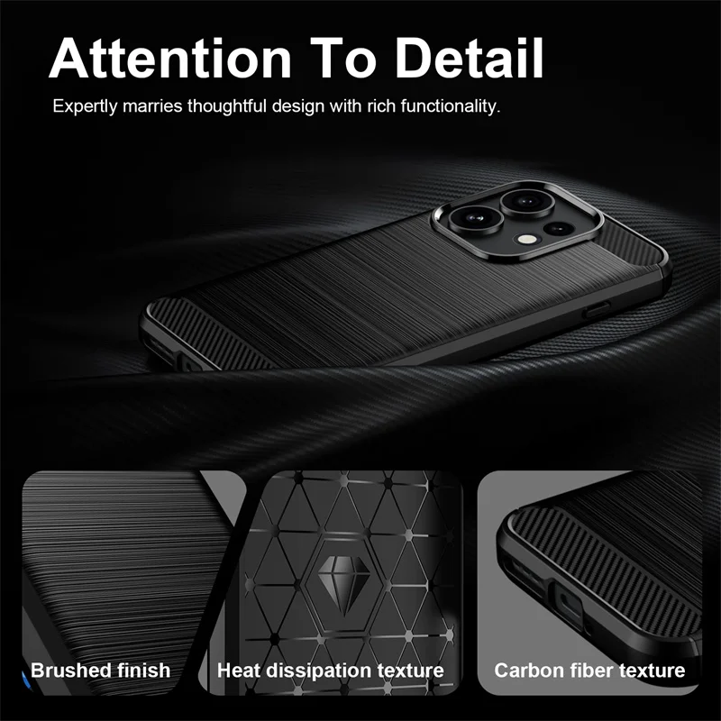 Non-Slip Flexible TPU Shockproof Protective Phone Case