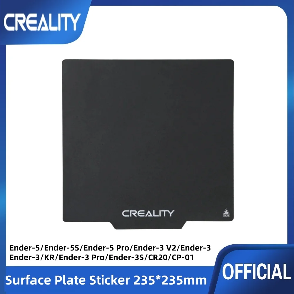 Ender 3 Build Plate Ultra Flexible Removable Magnetic Build Surface Hot Bed Cover For Ender 3/Ender 3 Pro/Ender 3 V2/Ender 3 Neo/Ender 5/Ender 5 Pro 3D Printer 235X235MM