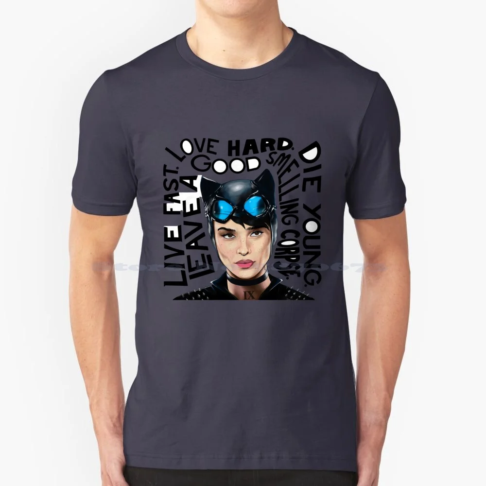 Художественная Футболка Zoe Karvitz, футболка из 100% хлопка, футболка с мотивом Зои Кравица, талированная Красивая Лиза, бонет, большие маленькие лежанки, Lenny Kravits Mad Max