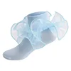 1-10Y Baby Girls Ruffle Socks Soft Double Lace Frilly Socks Princess Ankle Socks Kids Knit Socks for Autumn Winter 4