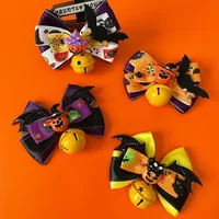 Halloween Funny Tie, Bell Collar, Pet Cat and Dog Bow Decoration, Holiday Gift Decoration 2