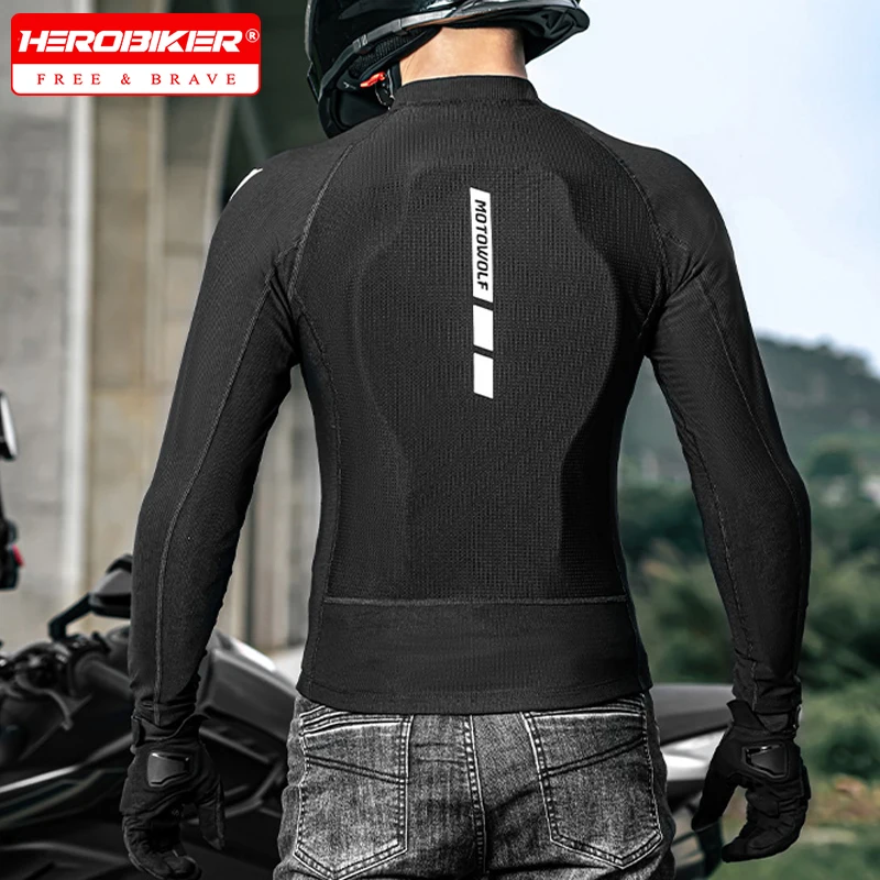 Men And Women Motorcyele Armor Protector Fall Prevention Motorcycle Riding Clothing Light Breathabl Motocross Armor For Summer