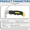 Multifunctional Mini Ramshorn Hammer 160 mm Engineering Handle Lightweight Portable Carpentry Window Breaking Hand Tools Home 2