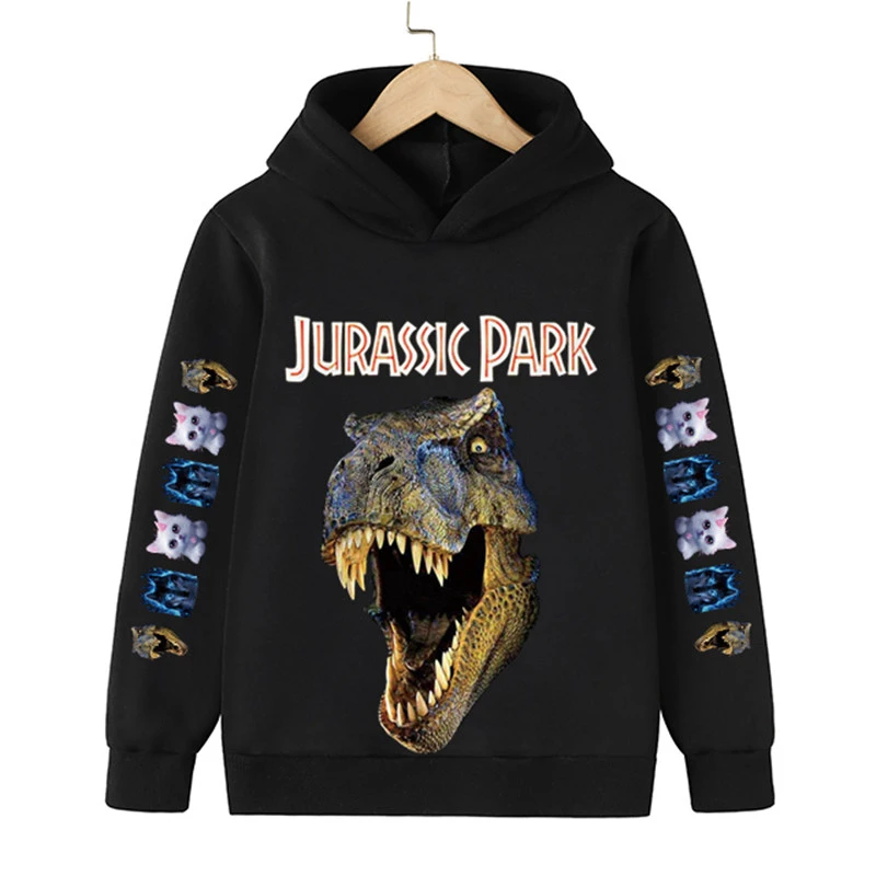 Children's Dinosaurs Sweatshirts Clothing Spring Autumn Boys Girls Long