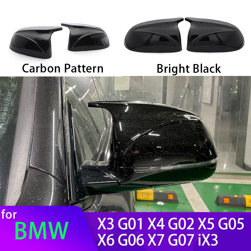 thumbnail image 2 of Rearview Mirror Cap Wing Side Mirror Cover Fit For FORD FOCUS MK2 2005 2006 2007 Car 2 of 10