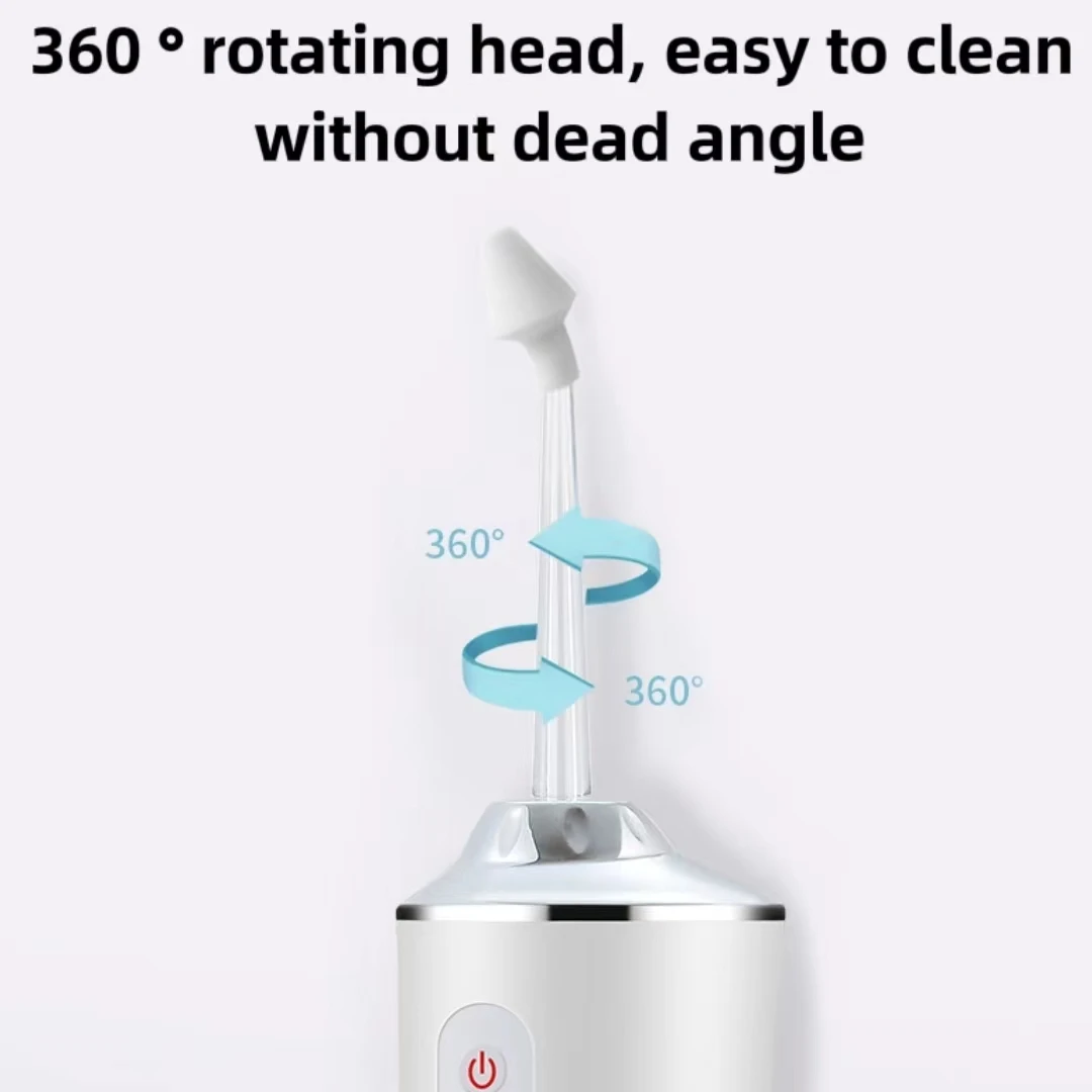 Nose Treatment Nose Wash Cleaner Pulse Electric Nasal Irrigator Adult Sinusitis Nasal Congestion Washer Children's Domestic Flushing Anti Choking