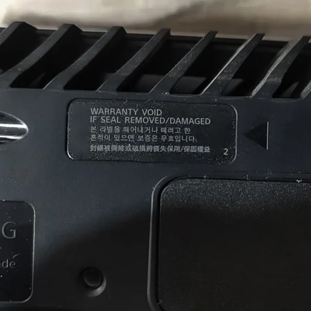 Is this a PS5 tamper sticker? r/consolerepair