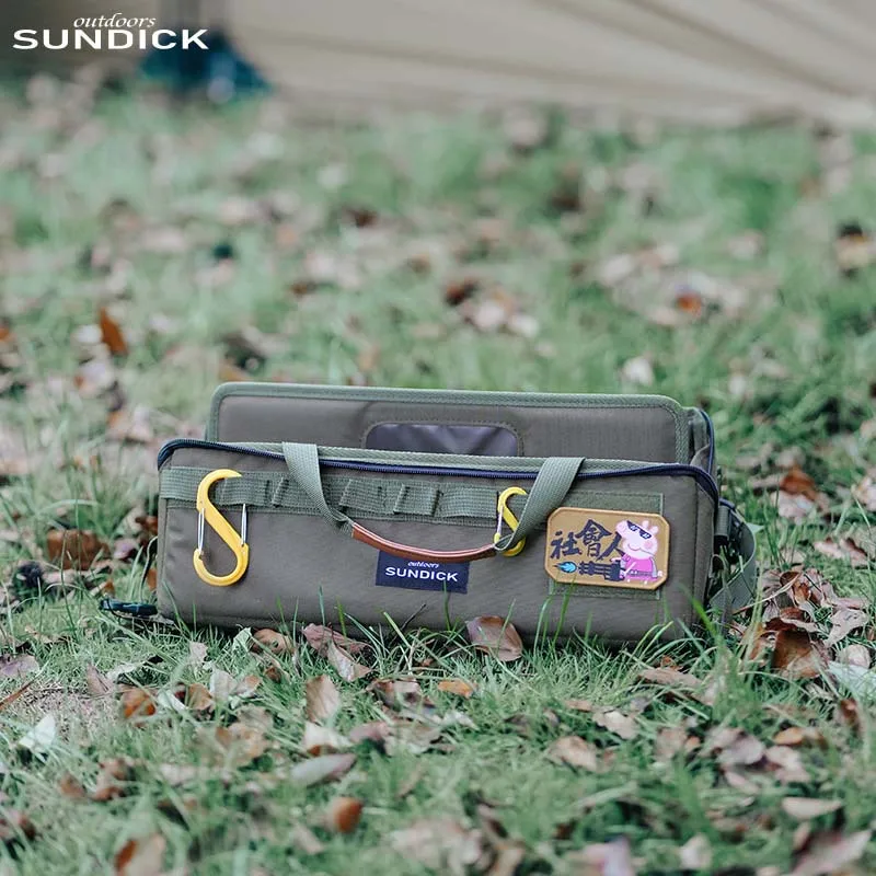 1pc Outdoor Camping and Cooking Tools Miscellaneous Storage Bag Camp Hammer Handbag Waterproof and Durable Shoulder Bag