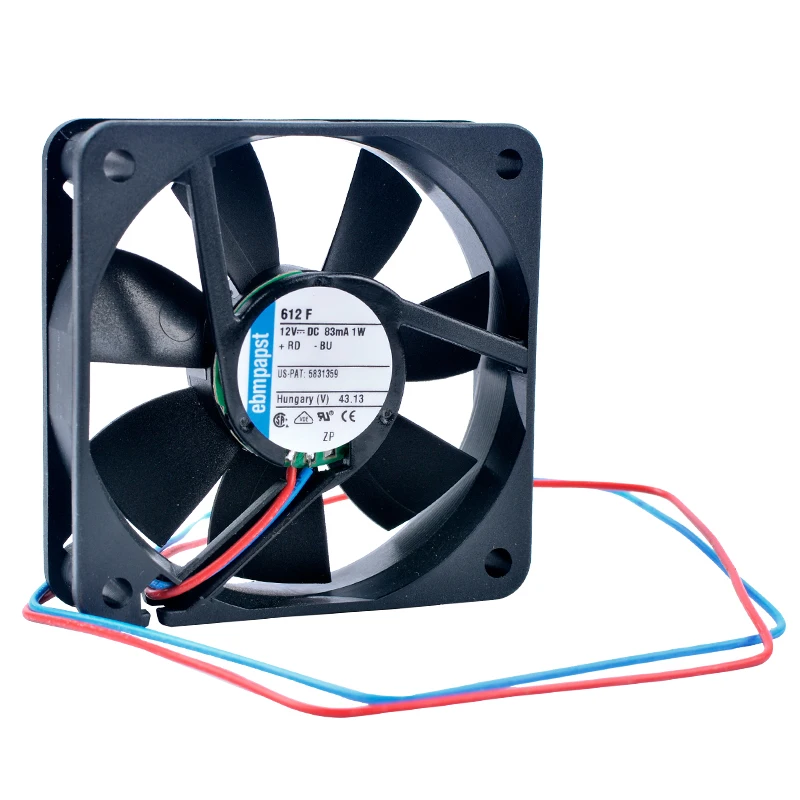 612 F US-PAT：5831359 6cm 60mm fan 60x60x15mm DC12V 83mA 1W 