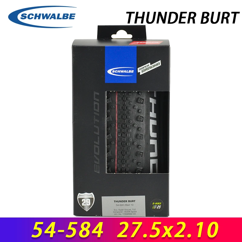 SCHWALBE オリジナル THUNDER BURT 27.5x2.10 29x2.10 折りたたみ