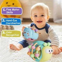 Bébé balles hochet couette jouet doux main saisir balle éducatif sensoriel jouets activité bébé ramper jouets 0 6 12 mois 3