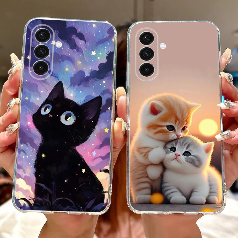 Fashionable Painted Soft Silicone Case – Stylish Protective Cover