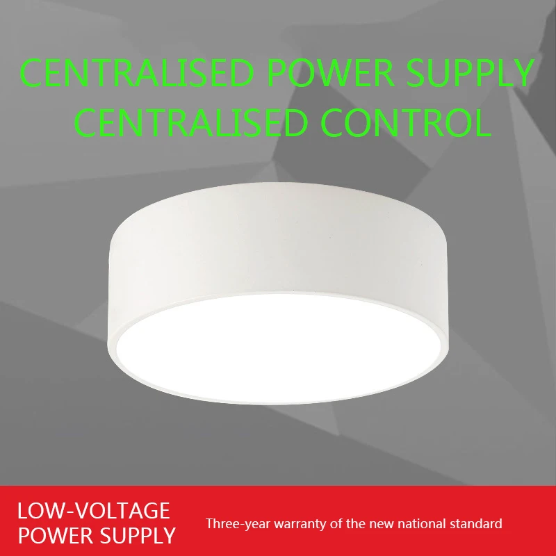 

Led Emergency Lights Power Supply And Control Ceiling Lamp 5w 400lm Led Emergency Lights Fire-Retardant Surface Mounted AC220V