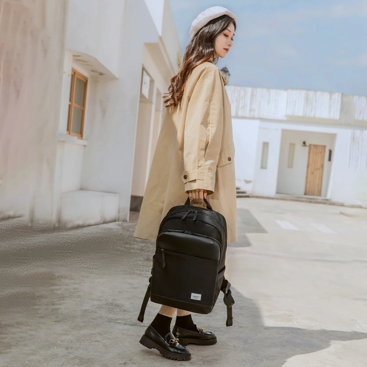 Lifetime Warranty Women Backpack 14 15.6inch Laptop Backpack Bag Female Travel Backpack For Women Girl School Backpack Schoolbag 2