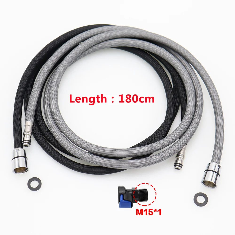 180cmF12M151ReplacementFaucetHoseQuickConnectPullOutHose
