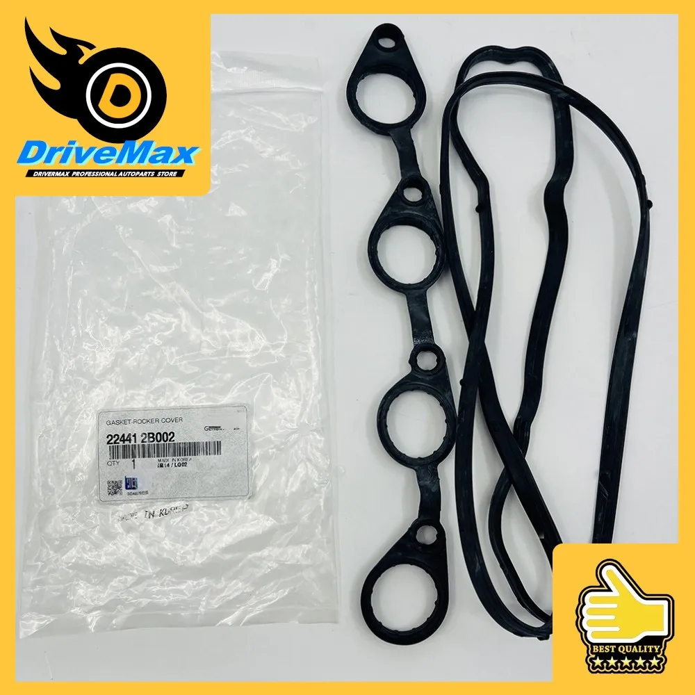 1/5PC 22441-2B002 Car Gasket-Rocker Cover For Hyundai Kia Elantra I30 I20 Engine 224412B002
