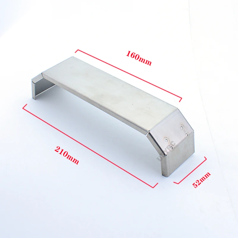 Garde-boue Arrière LESU En Acier Inoxydable Pour Camion RC Tamiya 1/14 – Neuf
